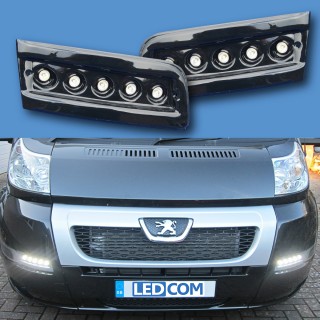 Dodge Ram Promaster Day Running Lights Kit Black Gloss 2014 to 2023